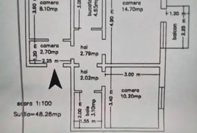 Apartament 3 camere decomandat, zona Mircea cel Batran - 7