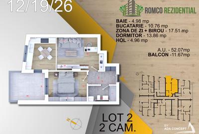2 CAMERE / ROMCO REZIDENTIAL / FINALIZAT/ COMISION 0%! - 7