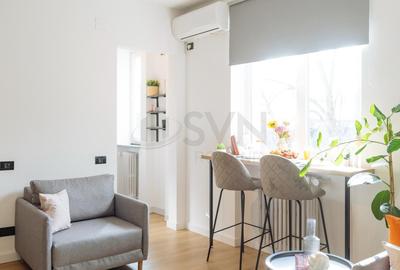 Apartament cu 1 camere semidecomandat, mobilat în Universitate