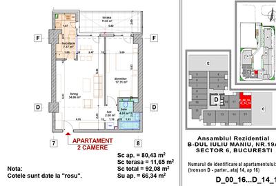 APARTAMENT 2 CAMERE SMART RESIDENCE LUJERULUI - PARCARE - ETAJ 10 - TERASA 12 MP - 2