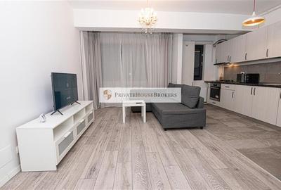 Apartament cu 2 camere semidecomandat, mobilat în Pipera