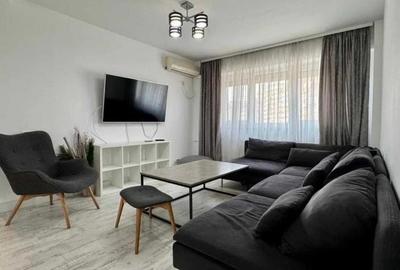 Apartament cu 3 camere semidecomandat, mobilat în Obor
