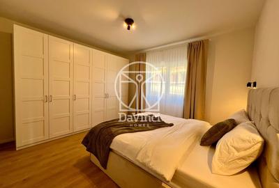 Penthouse 3 camere, intabulat, mobilat si utilat - dressing + 2 bai - 4