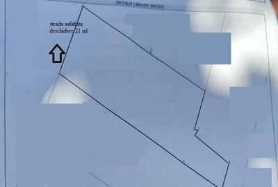 PAULESTI-ter. intrav 939mp, d-21ml cu casa demolabila , utilit in curte - 1