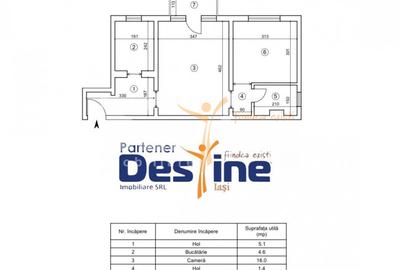 PACURARI , Apartament 2 camere, SEMIDECOMANDAT , 109.900 euro - 11