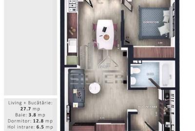 Apartament cu 2 camere la 5 minute de Vivo Center! - 2