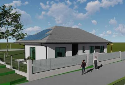 Casa individuala, 170 mp, pe un singur nivel, 300 mp curte, zona Profi Chinteni - 1