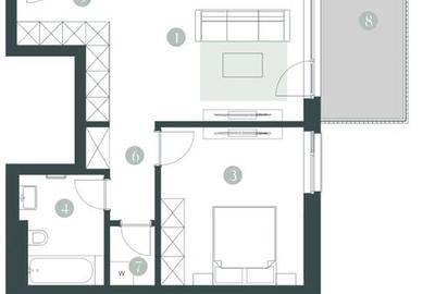 Apartament 2 camere -Paltim - 3