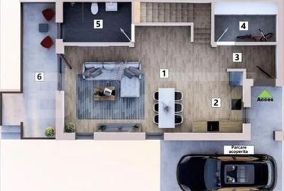 Oportunitate! Casa duplex în Corusu – 121 mp | 160.000 € - 15