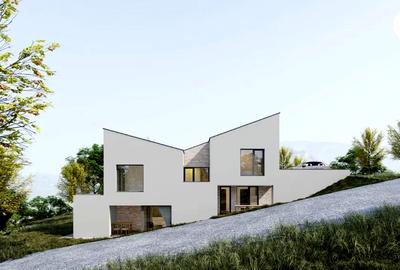 Casă modernă cu panoramă superbă, design contemporan, terase generoase, Chinteni - 4