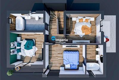 Casa de vanzare P+1, 120 mp, individuala, zona Dorobanti - 12