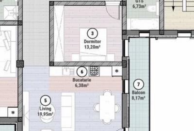 Oportunitate - Apartament cu 2 camere de 62 mp utili - Mosnita - 2