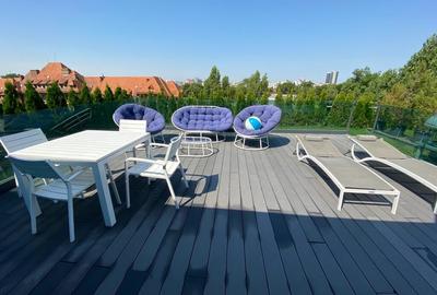 5-room apartment luxury, building with swimming pool, security, Aviatorilor - 24