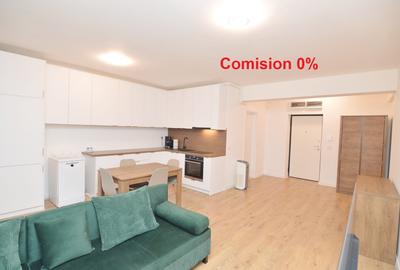 Apartament cu 2 camere semidecomandat, mobilat în Pipera