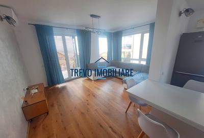 Apartament cu 4 camere semidecomandat, mobilat în Europa