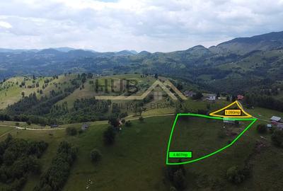 Teren Construcții intravilan de 4807 mp, în Moieciu