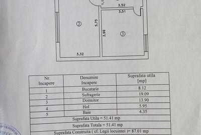 De vânzare apartament 2 camere decomandat Zona Lidl Bariera - 8