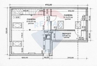 Spatiu de birouri de 80 mp de inchiriat pe str. Petofi Sandor - 11