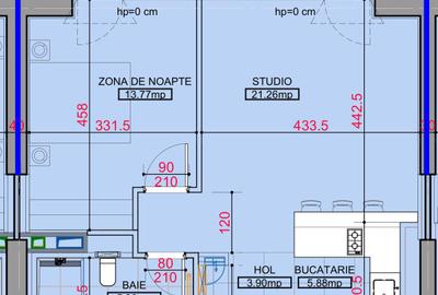 Apartament nou 2 camere - One High District- - 7