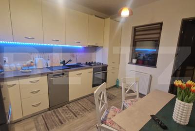 Apartament cu 2 camere decomandat, mobilat în Sânpetru