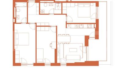 Comision 0! River by Hexagon, Apartament 4 camere, 93 MP, Logie 15 mp - 1