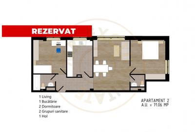 Zorilor Residence, Apartamente Noi 2-3-4 camere - Str. Zorilor - Carei - 9