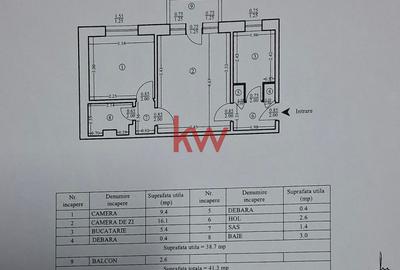 Apartament cu 2 camere semidecomandat în Mircea cel Bătrân