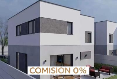 COMISION 0%, Casa 4 Camere, 100 mp, P+Etaj, Apa, Canalizare, SACALAZ - 1