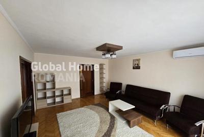 Apartament cu 3 camere semidecomandat, mobilat în Unirii