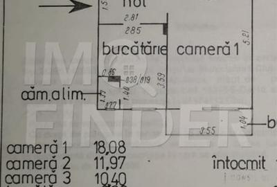 Vanzare apartament 3 camere  Zorilor, 65 mp plus 2 balcoane, zona Recuperare - 10