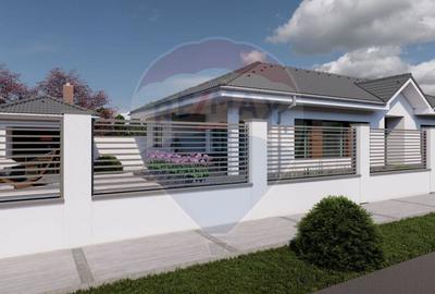 Teren intravilan cu fundatie-casa, Santandrei de Vanzare, Zona Lotus - 1