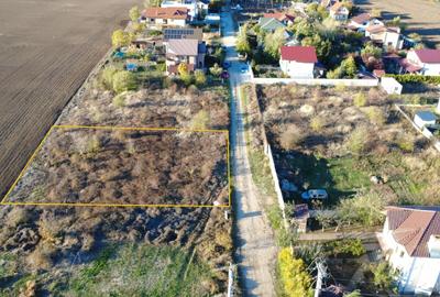 Teren casa - Balotesti 735 mp intravilan Sos. Unirii 291 - 1