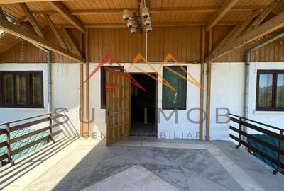 Vila de vanzare, teren 3100 mp, 7 camere, 6 grupuri sanitare, 3 CT, an 1997 - 44