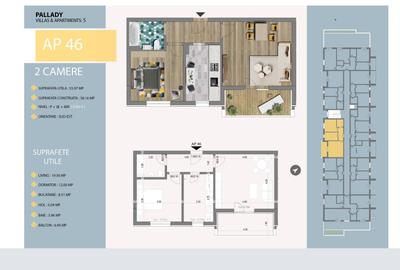 MUTARE RAPIDA! 2 Camere decomandat, Metrou 1 Decembrie, Trapezului - 10