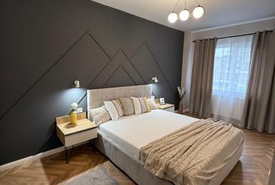 Apartament 3 camere, mobilat modern 56 mp – Florești, zona Terra, bloc nou - 11