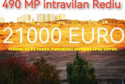 Pacurari-Platoul Beldiman , 490 mp , 21000 euro , priveliste superba spre Copou - 1