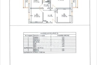 Apartament 3 camere, decomandat, de vanzare, zona Dambovita, Timisoara - 16