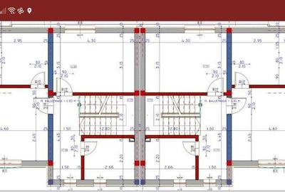 Casa cuplată 3 camere in Dezmir, teren 250 mp, utili 114 mp