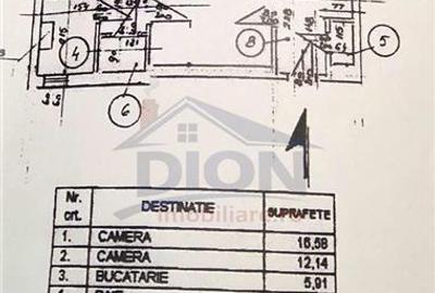 APARTAMENT 2 CAM RENOVAT, PIATA SUDULUI - 8