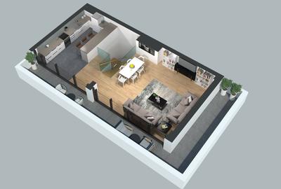 Penthouse etaj 15, finisaje premium, Timisoara, zona centrala - comision 0 - 19