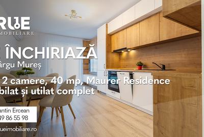 Ap. modern cu 2 camere, prima închiriere, Maurer Residence! - 1