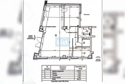 Spațiu Comercial 96mpu, la strada, Zona Gării, Comision 0% - 2