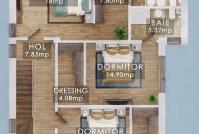 Casa individuala moderna- la cheie, zona premium- 3 dormitoare cu dressing + bai - 16