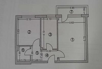 Vanzare apartament 2 camere in Titan Sun Park 4. - 8