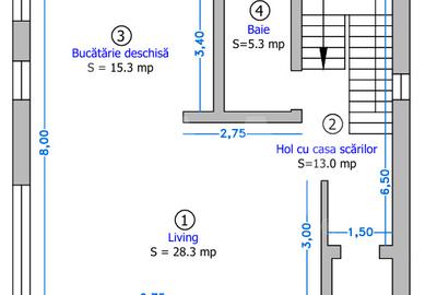 Casă individuală modernă P+1 | 120 mp utili | Teren 486 mp | Șura Mică - 6