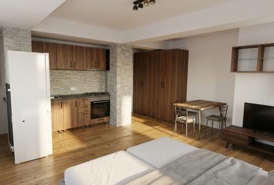 Apartament nou zona Tractorul mobilat si utilat - 5