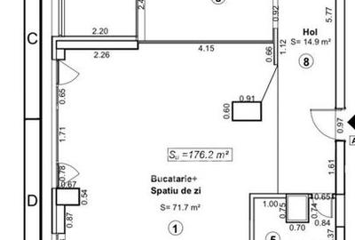 Penthouse cu 4 camere, 3 bai, zona Centrala - 3