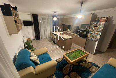 Apartament cu 2 camere semidecomandat, mobilat în Florești