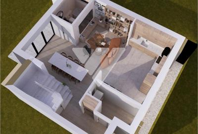 Casa duplex premium 4 camere cu terasă și teren 356mp Șura Mică Sibiu - 3