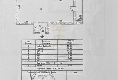 Apartament 3 camere/ centrala  / 2 bai / bloc 2014 Nerva Traian  , echipat lux - 7